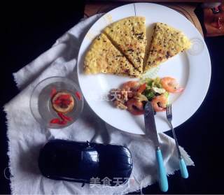 燕麦煎饼的做法步骤：3