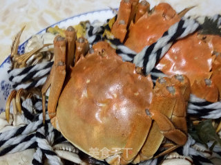 清蒸大闸蟹的做法步骤：7
