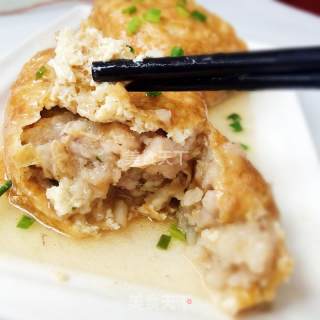 糯米酿豆腐的做法步骤：7