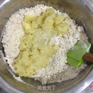 咸味土豆饼干的做法步骤：4