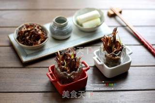 微波炉也能做---干煸手撕杏鲍菇的做法步骤：10