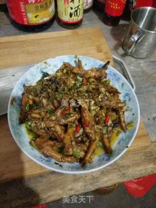 腌菜鸡爪的做法步骤：4