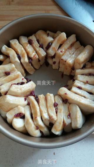 焦糖蔓越莓手撕包的做法步骤：8