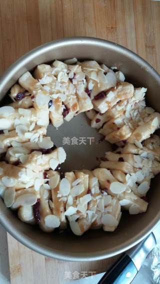 焦糖蔓越莓手撕包的做法步骤：9