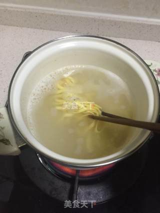 番茄浓汤南瓜面的做法步骤：7