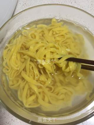 番茄浓汤南瓜面的做法步骤：8