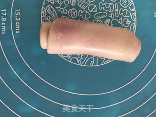 紫薯蛋黄酥和红豆蛋黄酥的做法步骤：17
