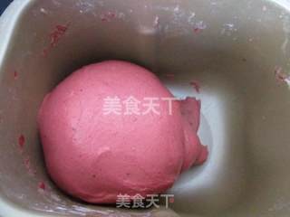 米酒中种奶酪夹心面包的做法步骤：6