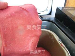 米酒中种奶酪夹心面包的做法步骤：7
