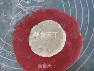 米酒中种奶酪夹心面包的做法步骤：12