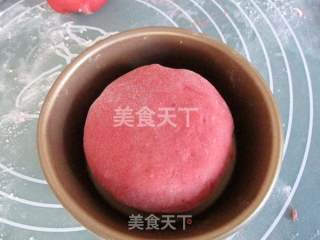 米酒中种奶酪夹心面包的做法步骤：13