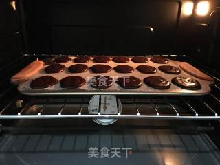 巧克力玛德琳（迷你版）的做法步骤：12