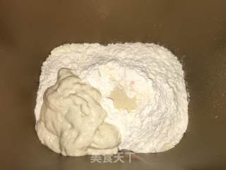 Poolish种（波兰种）圆吐司伪蛋糕的做法步骤：3