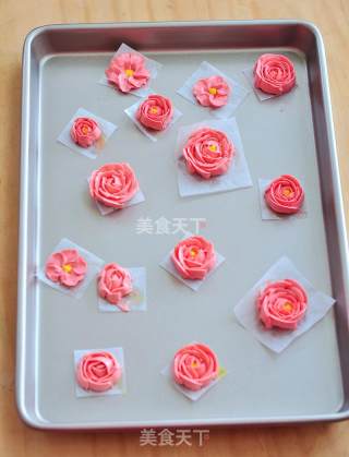 花团锦簇彩虹蛋糕的做法步骤：12