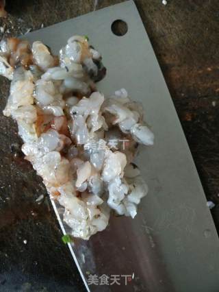 牛肉虾仁火腿蛋炒饭的做法步骤：3