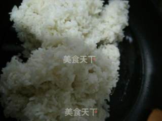 牛肉虾仁火腿蛋炒饭的做法步骤：12