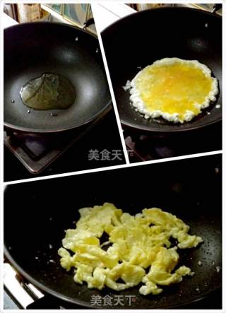 榄菜肉末四季豆炒饭的做法步骤：3