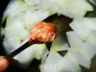 冬瓜肉丸汤的做法步骤：7