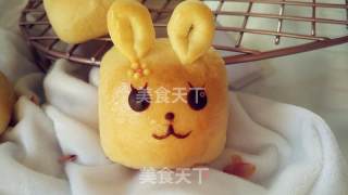 萌萌哒小兔子椰蓉馅面包的做法步骤：18