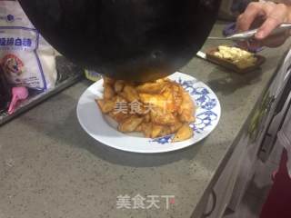 拔丝白薯的做法步骤：11