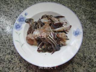 圆蛤煮螃蟹的做法步骤：2