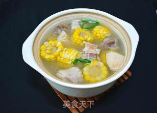 玉米莲藕炖排骨的做法步骤：7
