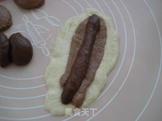 豹纹吐司的做法步骤：7