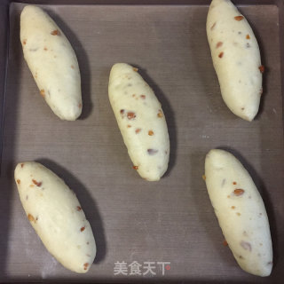 花生牛奶面包的做法步骤：7