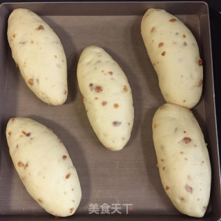 花生牛奶面包的做法步骤：9