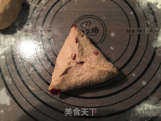 蔓越梅杂粮面包的做法步骤：10