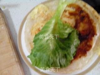 河南小吃:鸡蛋灌饼的做法步骤：7