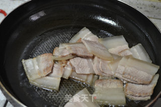 回锅肉的做法步骤：7