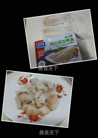 香煎鳕鱼的做法步骤：1