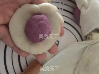 双色蛋黄酥的做法步骤：14