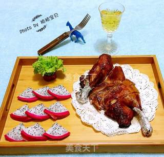 秘制烤鸭的做法步骤：16