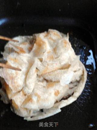 烙饼，筷子抖一抖，天女散花的做法步骤：15
