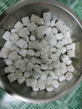 三色芋圆的做法步骤：4
