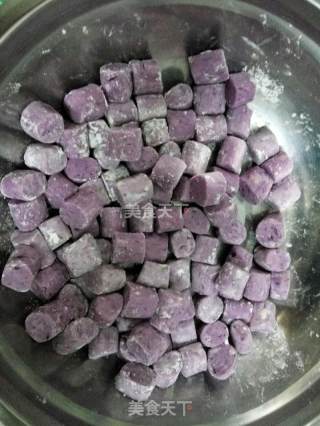 三色芋圆的做法步骤：6
