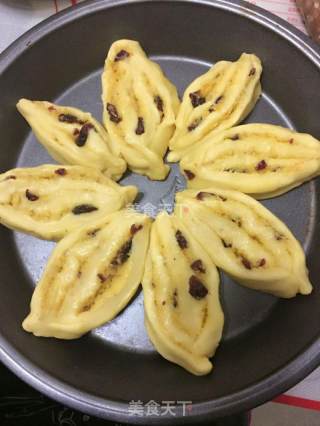 黄玫瑰面包＆蔓越莓椰蓉面包的做法步骤：12