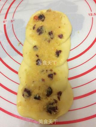 黄玫瑰面包＆蔓越莓椰蓉面包的做法步骤：14
