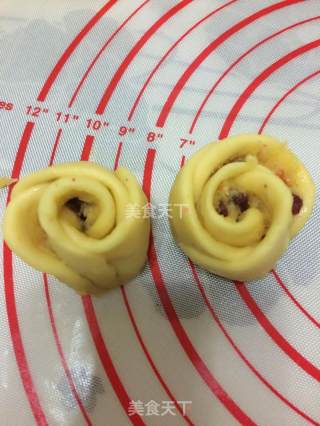 黄玫瑰面包＆蔓越莓椰蓉面包的做法步骤：16
