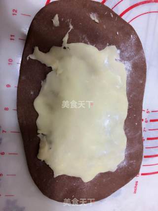 可可麻薯软欧包的做法步骤：13