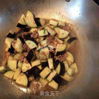 肉末茄子的做法步骤：4