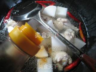 萝卜烧鸡翅根的做法步骤：7