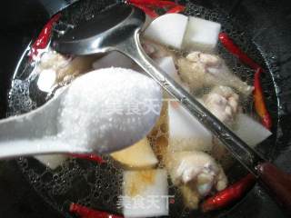 萝卜烧鸡翅根的做法步骤：8
