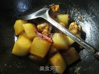 萝卜烧鸡翅根的做法步骤：11