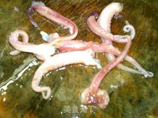 香煎鱿鱼须的做法步骤：5