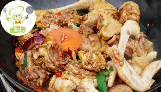 农家风味大盆土豆焖鸡--威厨艺的做法步骤：6