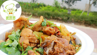 农家风味大盆土豆焖鸡--威厨艺的做法步骤：10