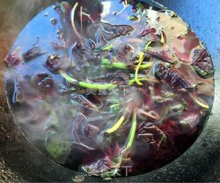 胭脂粉丝扣的做法步骤：2